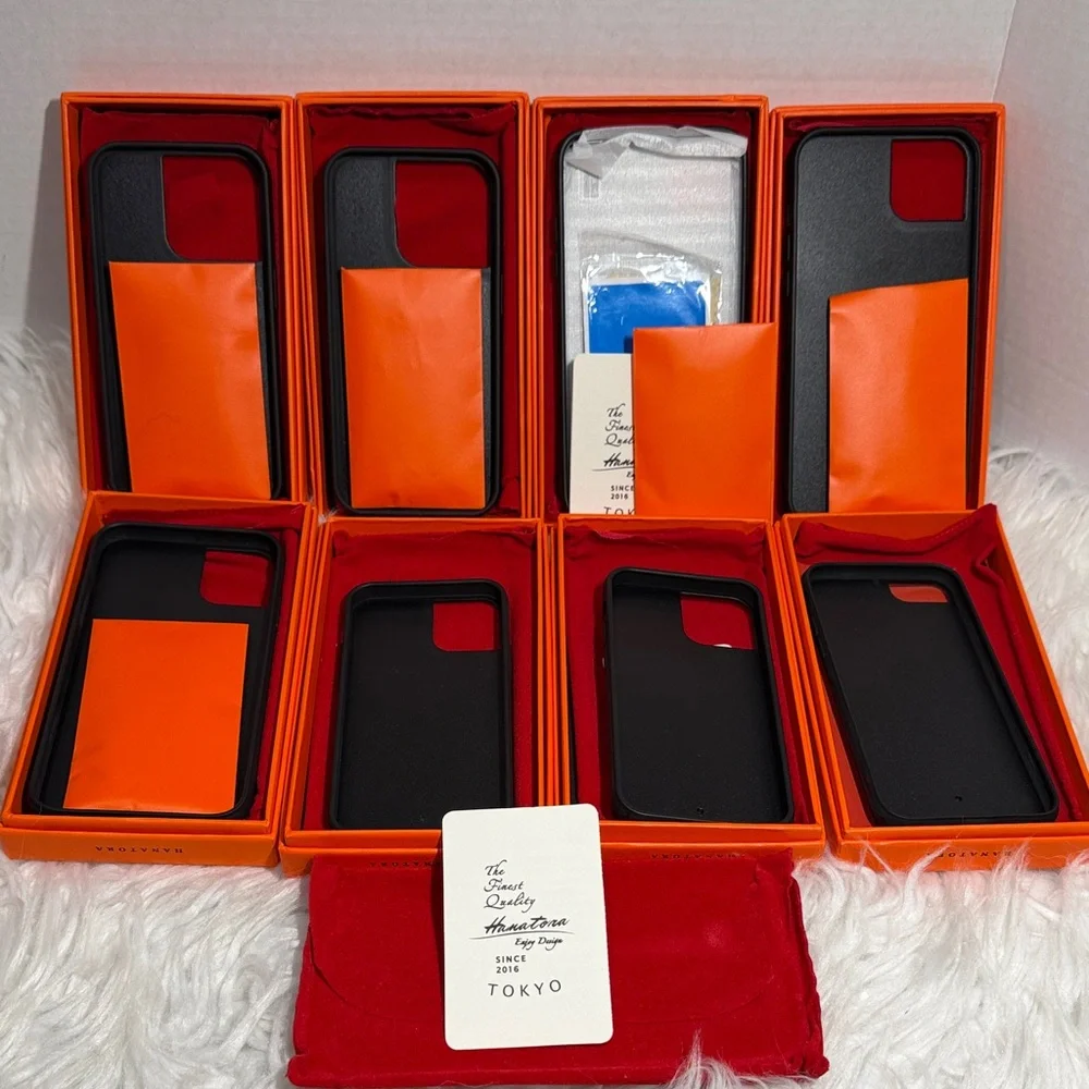 8 HANATORA Stylish Leather Phone Case with Card Slot